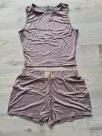 A set of top and shorts made of pleasant, delicate viscose - MOCCA