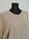 Braided sweater with bows - Beige