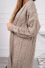 Kardigan narzutka - beige