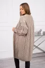 Kardigan narzutka - beige