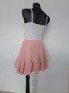 Short pink skirt mini